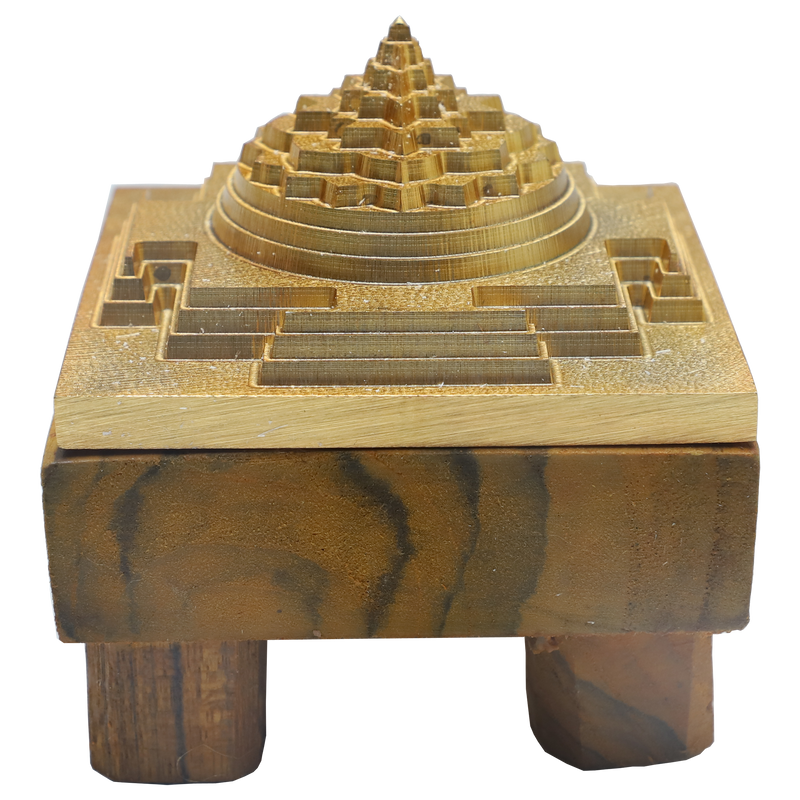 Shri Yantra Wooden Aasan